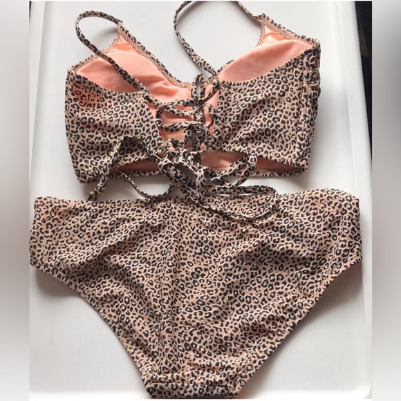 Xhilaration Leopard Print Bikini - Picture 5 of 11